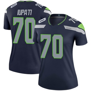 Legend Mike Iupati Women's Seattle Seahawks Jersey - Navy