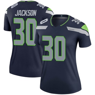 Legend Mike Jackson Women's Seattle Seahawks Jersey - Navy