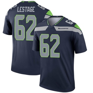 Legend Pier-Olivier Lestage Men's Seattle Seahawks Jersey - Navy