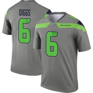 Legend Quandre Diggs Youth Seattle Seahawks Steel Inverted Jersey