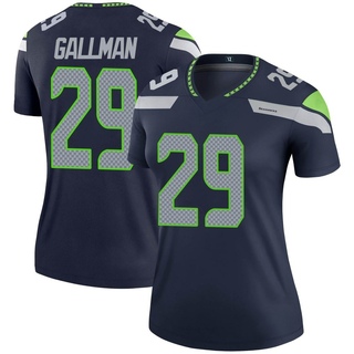 Legend Wayne Gallman Women's Seattle Seahawks Jersey - Navy