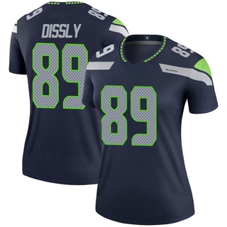 Legend Will Dissly Women's Seattle Seahawks Jersey - Navy