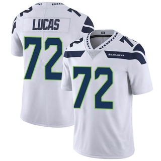 Limited Abraham Lucas Youth Seattle Seahawks Vapor Untouchable Jersey - White