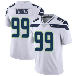 Limited Al Woods Youth Seattle Seahawks Vapor Untouchable Jersey - White