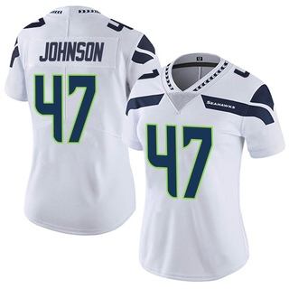Limited Alexander Johnson Women's Seattle Seahawks Vapor Untouchable Jersey - White