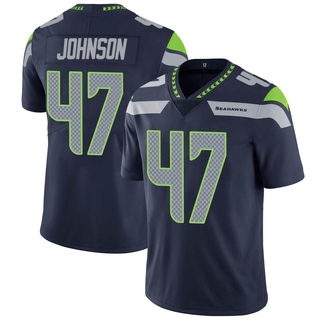 Limited Alexander Johnson Youth Seattle Seahawks Team Color Vapor Untouchable Jersey - Navy