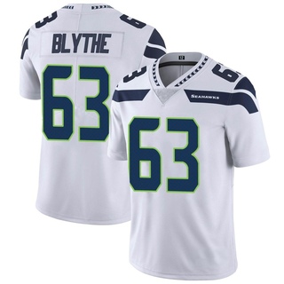 Limited Austin Blythe Men's Seattle Seahawks Vapor Untouchable Jersey - White