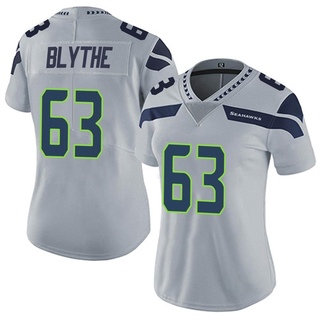 Limited Austin Blythe Women's Seattle Seahawks Alternate Vapor Untouchable Jersey - Gray