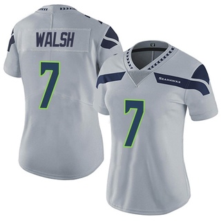 Limited Blair Walsh Women's Seattle Seahawks Alternate Vapor Untouchable Jersey - Gray