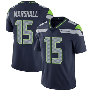 Limited Brandon Marshall Youth Seattle Seahawks Team Color Vapor Untouchable Jersey - Navy