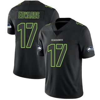 Limited Braylon Edwards Youth Seattle Seahawks Jersey - Black Impact