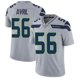 Limited Cliff Avril Youth Seattle Seahawks Alternate Vapor Untouchable Jersey - Gray