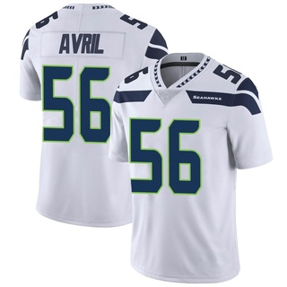 Limited Cliff Avril Youth Seattle Seahawks Vapor Untouchable Jersey - White