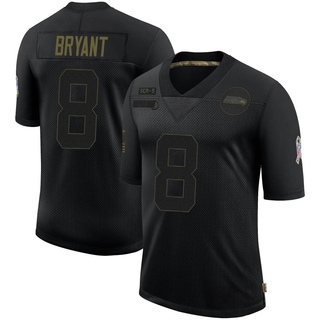 Limited Coby Bryant Men's Seattle Seahawks 2020 Salute To Service Jersey - Black