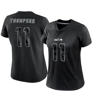 Limited Cody Thompson Women's Seattle Seahawks Reflective Jersey - Black