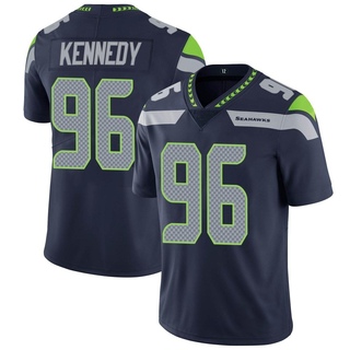 Limited Cortez Kennedy Youth Seattle Seahawks Team Color Vapor Untouchable Jersey - Navy