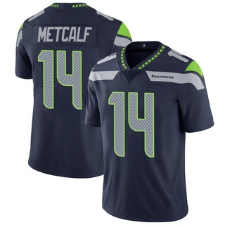 Limited DK Metcalf Men's Seattle Seahawks Team Color Vapor Untouchable Jersey - Navy