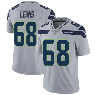 Limited Damien Lewis Youth Seattle Seahawks Alternate Vapor Untouchable Jersey - Gray