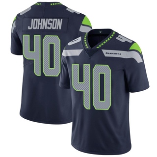 Limited Darryl Johnson Youth Seattle Seahawks Team Color Vapor Untouchable Jersey - Navy