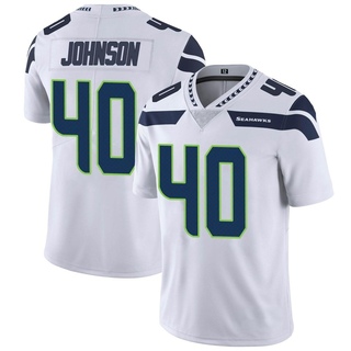 Limited Darryl Johnson Youth Seattle Seahawks Vapor Untouchable Jersey - White