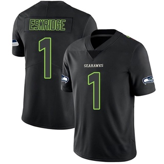 Limited Dee Eskridge Men's Seattle Seahawks Jersey - Black Impact