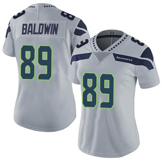 Limited Doug Baldwin Women's Seattle Seahawks Alternate Vapor Untouchable Jersey - Gray