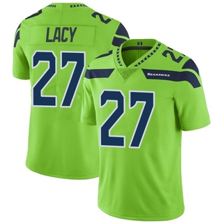 Limited Eddie Lacy Youth Seattle Seahawks Color Rush Neon Jersey - Green