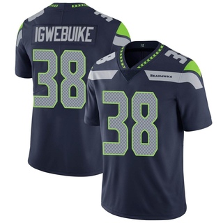 Limited Godwin Igwebuike Youth Seattle Seahawks Team Color Vapor Untouchable Jersey - Navy