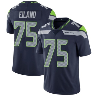 Limited Greg Eiland Youth Seattle Seahawks Team Color Vapor Untouchable Jersey - Navy