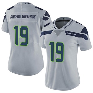 Limited J.J. Arcega-Whiteside Women's Seattle Seahawks Alternate Vapor Untouchable Jersey - Gray