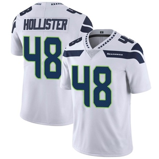 Limited Jacob Hollister Men's Seattle Seahawks Vapor Untouchable Jersey - White