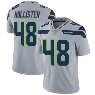 Limited Jacob Hollister Youth Seattle Seahawks Alternate Vapor Untouchable Jersey - Gray