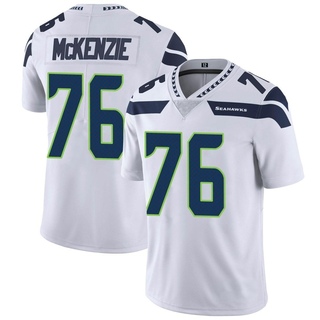Limited Jalen McKenzie Men's Seattle Seahawks Vapor Untouchable Jersey - White