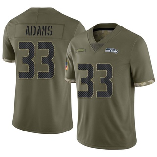 Limited Jamal Adams Men's Seattle Seahawks 2022 Salute To Service Jersey - Olive
