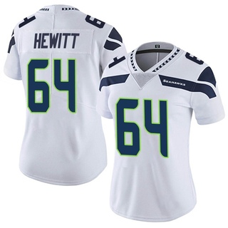 Limited Jarrod Hewitt Women's Seattle Seahawks Vapor Untouchable Jersey - White