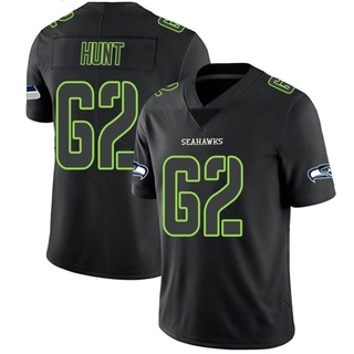 Limited Joey Hunt Men's Seattle Seahawks Jersey - Black Impact