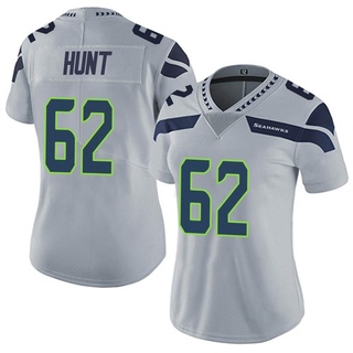 Limited Joey Hunt Women's Seattle Seahawks Alternate Vapor Untouchable Jersey - Gray