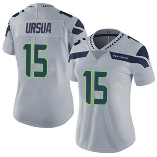 Limited John Ursua Women's Seattle Seahawks Alternate Vapor Untouchable Jersey - Gray