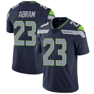 Limited Johnathan Abram Men's Seattle Seahawks Team Color Vapor Untouchable Jersey - Navy