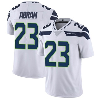 Limited Johnathan Abram Men's Seattle Seahawks Vapor Untouchable Jersey - White