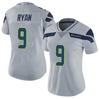 Limited Jon Ryan Women's Seattle Seahawks Alternate Vapor Untouchable Jersey - Gray