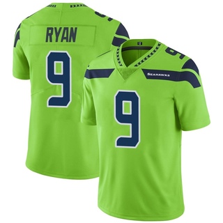 Limited Jon Ryan Youth Seattle Seahawks Color Rush Neon Jersey - Green