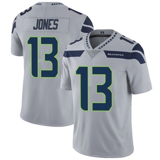 Limited Josh Jones Men's Seattle Seahawks Alternate Vapor Untouchable Jersey - Gray