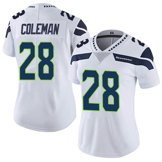 Limited Justin Coleman Women's Seattle Seahawks Vapor Untouchable Jersey - White