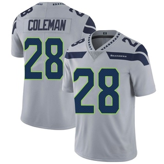 Limited Justin Coleman Youth Seattle Seahawks Alternate Vapor Untouchable Jersey - Gray