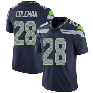 Limited Justin Coleman Youth Seattle Seahawks Team Color Vapor Untouchable Jersey - Navy