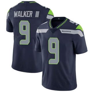 Limited Kenneth Walker III Youth Seattle Seahawks Team Color Vapor Untouchable Jersey - Navy