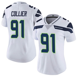 Limited L.J. Collier Women's Seattle Seahawks Vapor Untouchable Jersey - White