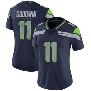 Limited Marquise Goodwin Women's Seattle Seahawks Team Color Vapor Untouchable Jersey - Navy