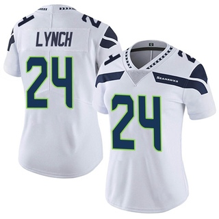 Limited Marshawn Lynch Women's Seattle Seahawks Vapor Untouchable Jersey - White